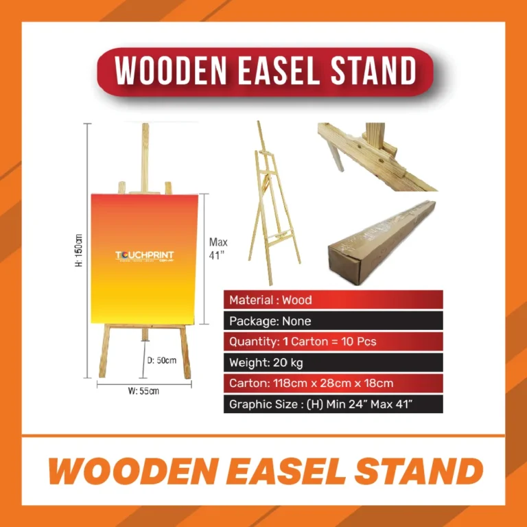 Wooden Easel Stand